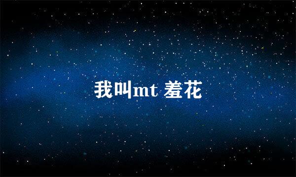 我叫mt 羞花