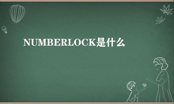 NUMBERLOCK是什么