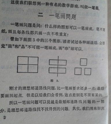 如何一笔写出个田字