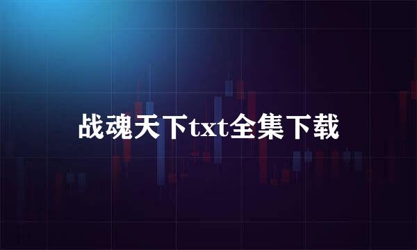 战魂天下txt全集下载