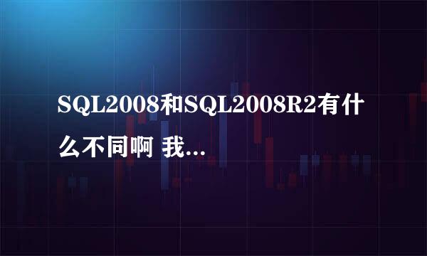 SQL2008和SQL2008R2有什么不同啊 我只安后面那个可以吗