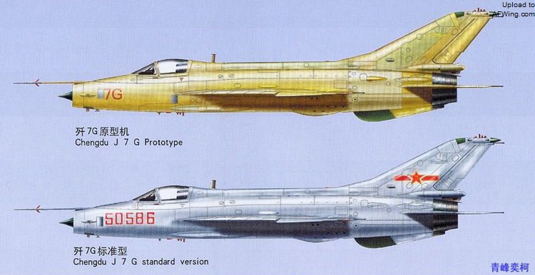 歼-7II的型号分类