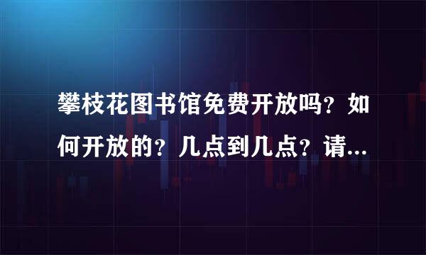 攀枝花图书馆免费开放吗？如何开放的？几点到几点？请高人指点，谢谢。