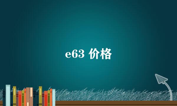 e63 价格