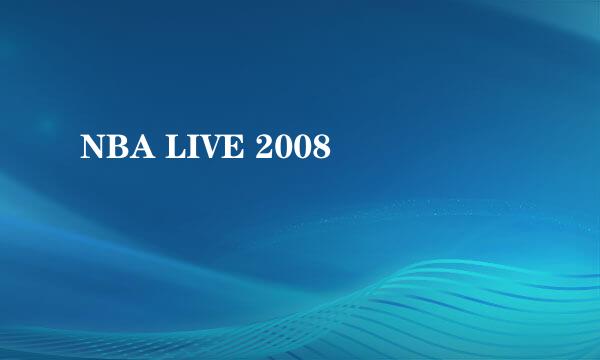 NBA LIVE 2008