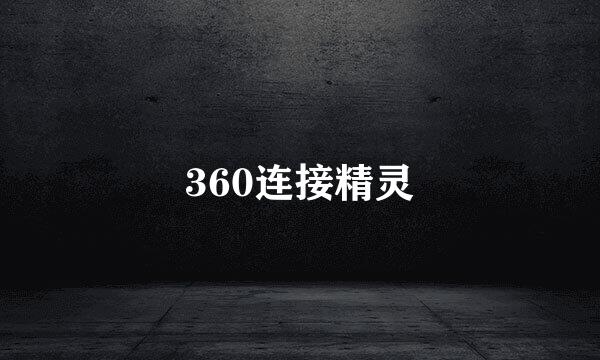 360连接精灵