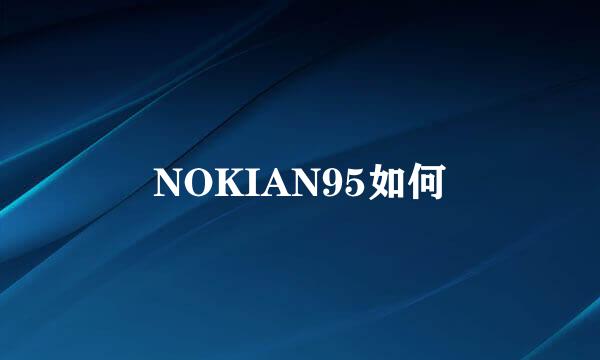 NOKIAN95如何