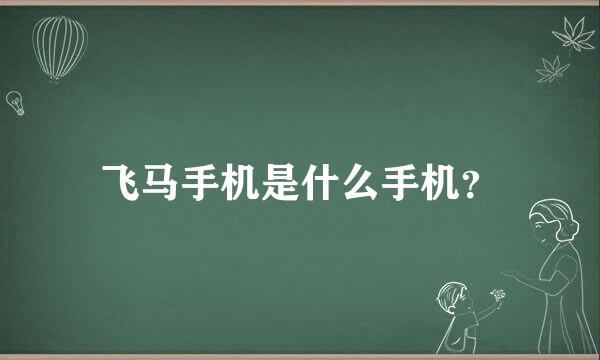 飞马手机是什么手机？