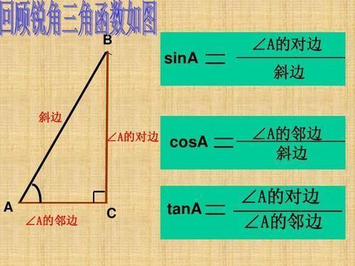 sin cos tan度数公式是什么？