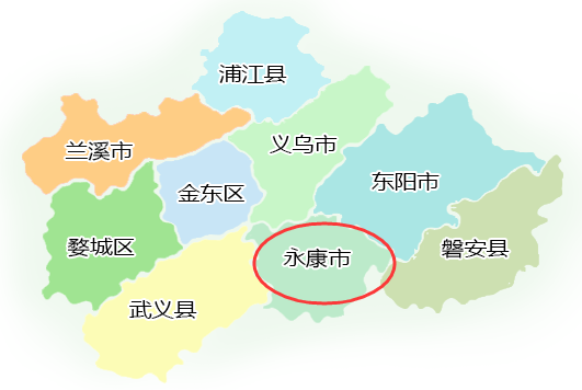 永康市属于哪个省？