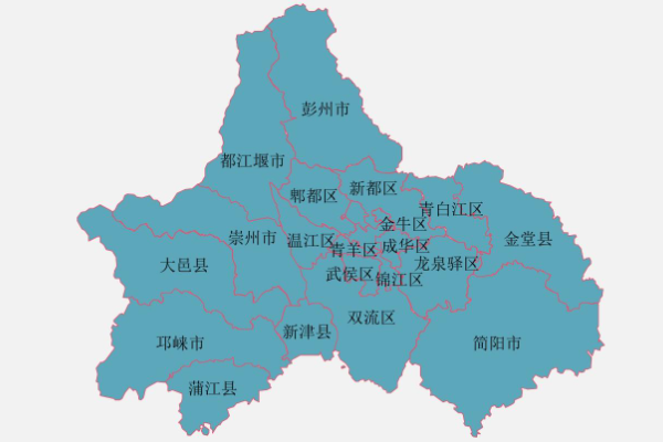 成都市中心在哪个区?