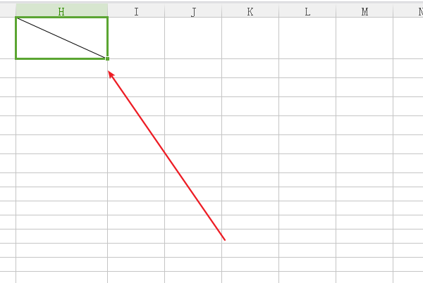 EXCEL 表格那个斜线怎么打？