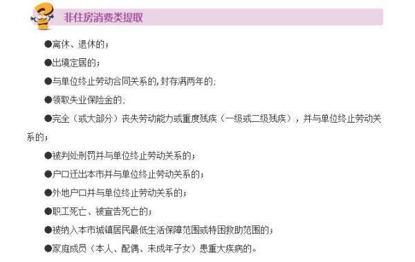 住房公积金提取额度是多少 公积金提取有什么限制