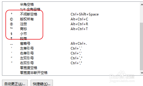 注册商标的“R” 圆圈里面的怎么输入？