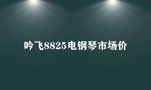 吟飞8825电钢琴市场价