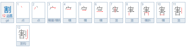 割割是什么支护突草余师双意思？