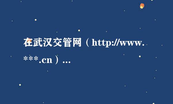 在武汉交管网（http://www.***.cn）上无法查看实时路况视频，怎样才能正常查看？