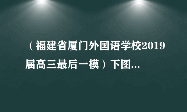 （福建省厦门外国语学校2019届高三最后一模）下图为美国东部地区某月13日天气形势示意图，14日，飓风中心向正北方向移动到华盛顿正东方向。据此完成5—7题。5．图示月份最可能是A．1月	B．4月	C．7月	D．10月6．冷锋系统在甲城市附近停留时间较长，是由于A．受地形阻挡	B．冷气团势力强C．距飓风中心近	D．受暖流影响7．13日至14日，华盛顿风向A．由偏北风转为西北风B．由西南风转为东南风C．由正西风转为西南风D．由西北风转为东北风